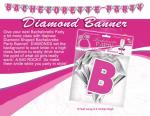 Diamond Shaped Bachelorette Party Banner Decoration - LGBT Bachelorette